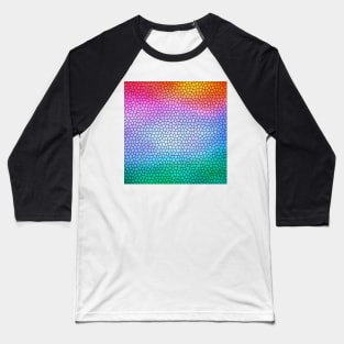 Rainbow Pride Mosaic Baseball T-Shirt